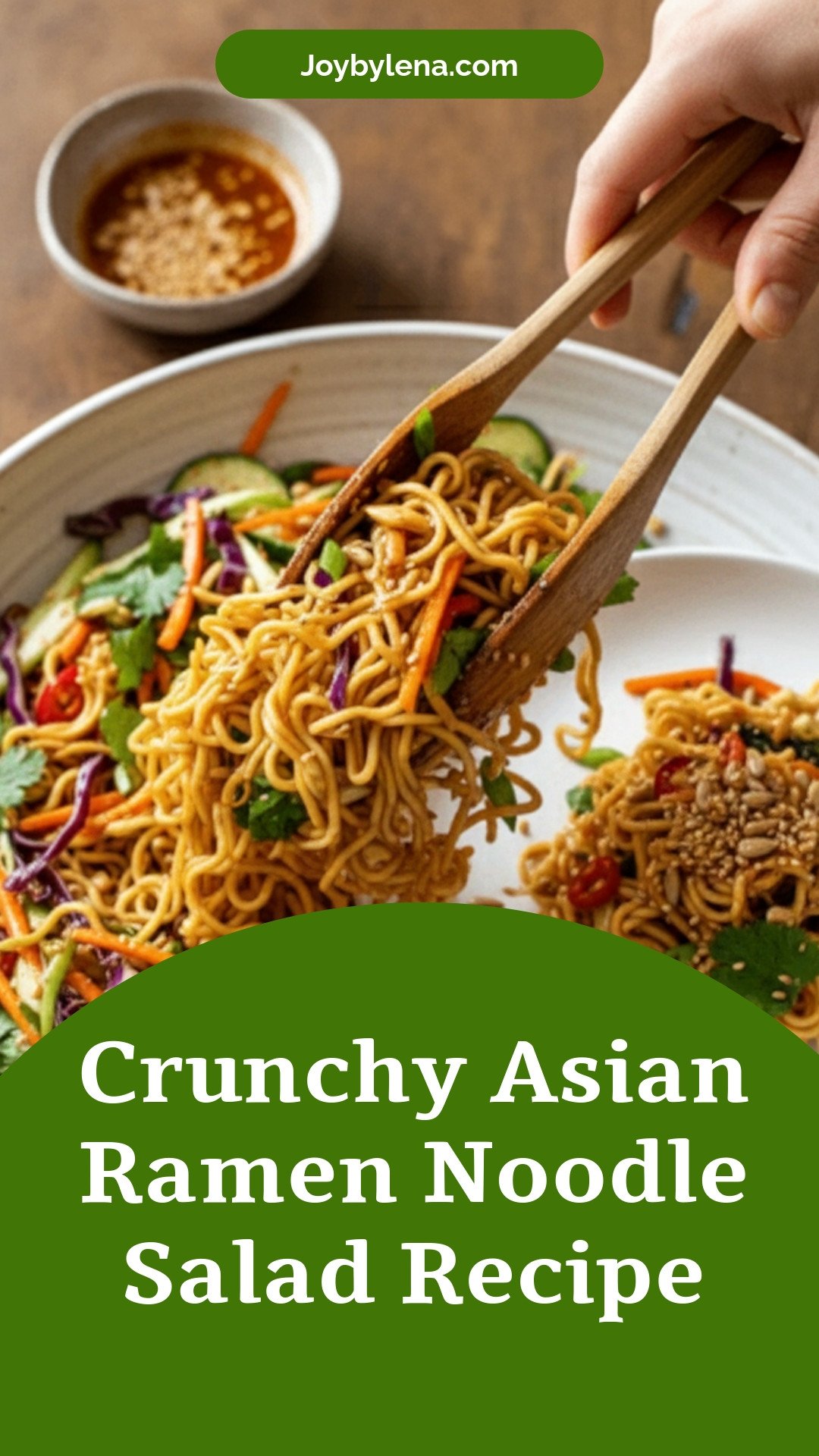 Crunchy Asian Ramen Noodle Salad: A Flavorful Delight