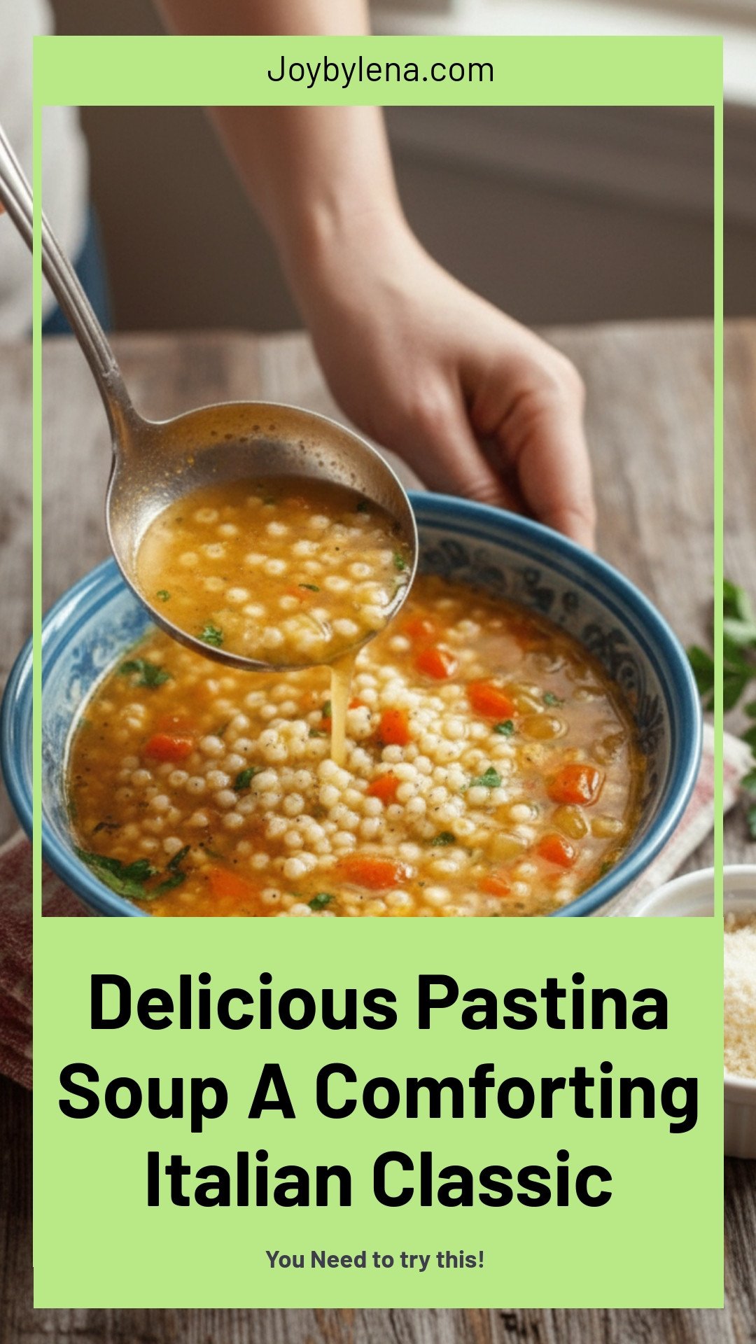 Delicious Pastina Soup: A Comforting Italian Classic