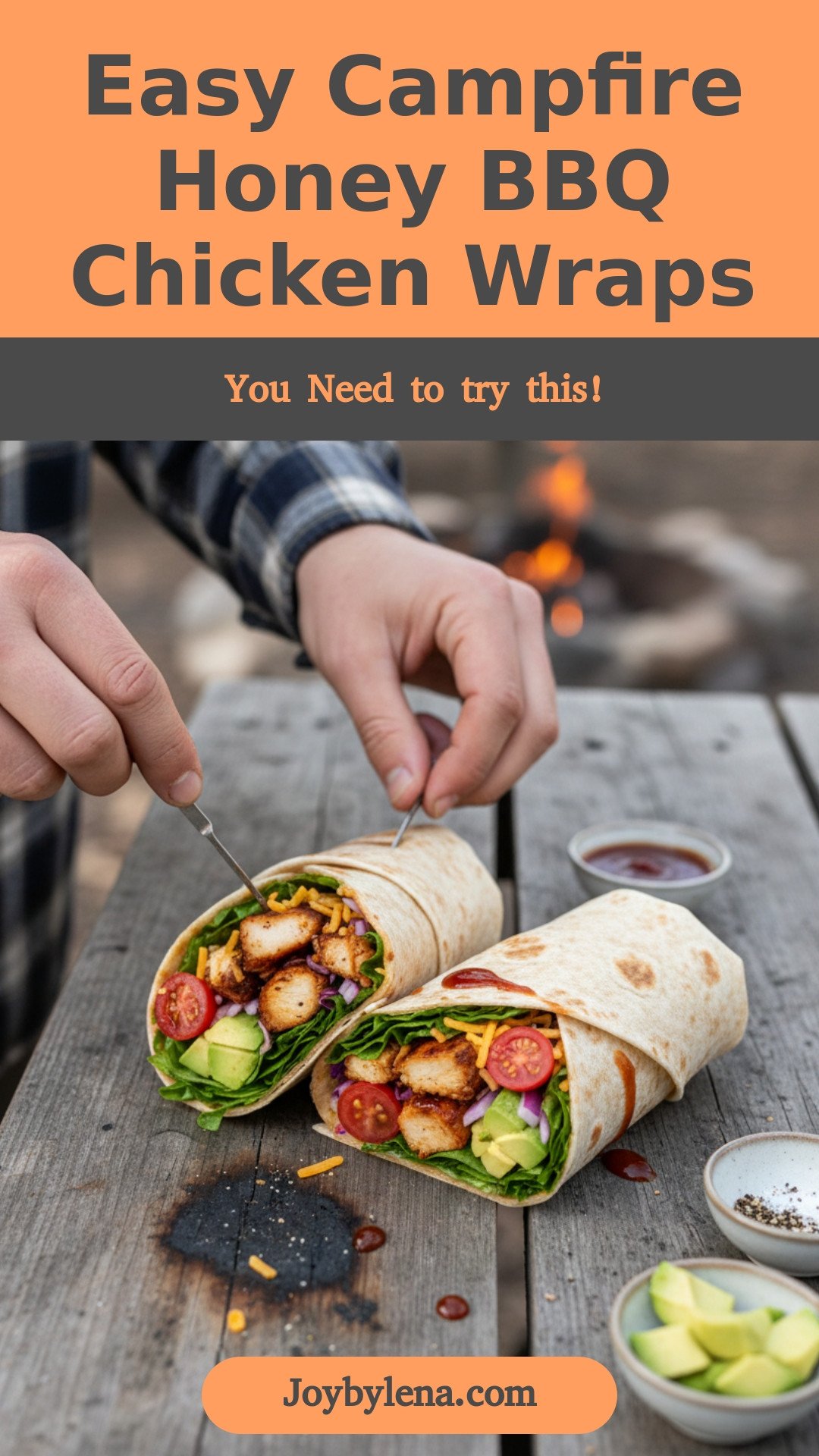 Savoring Honey Bbq Chicken Wraps: Campfire Cooking Made Easy