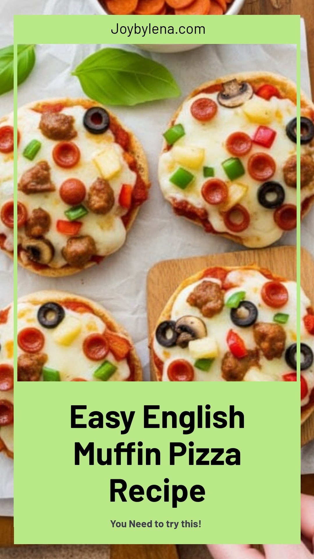 English Muffin Pizza
