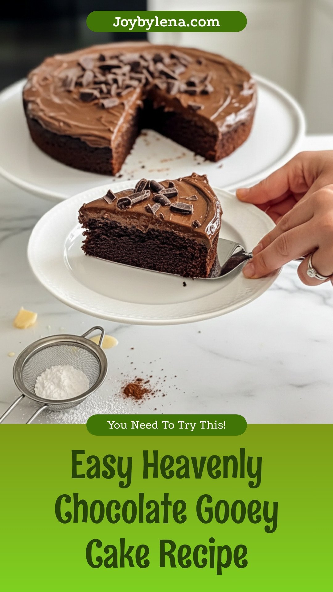 Heavenly Chocolate Ooey Gooey Cake Made Easy at Home
