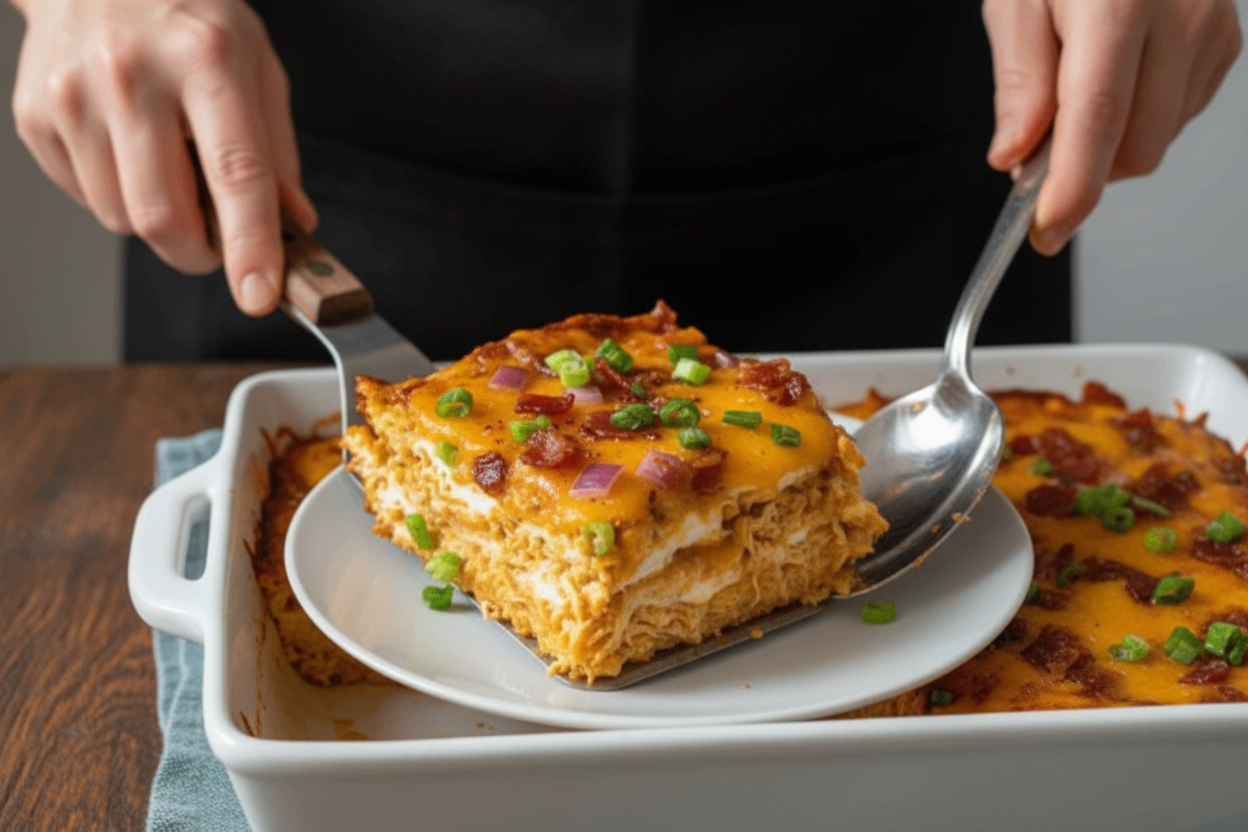 Easy Keto BBQ Chicken Casserole Recipe