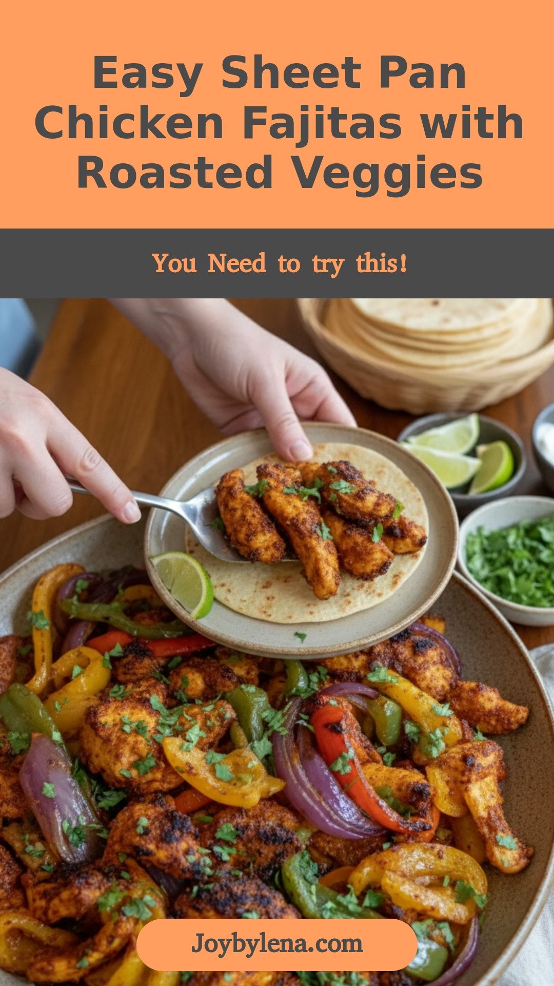 Easy Sheet Pan Fajita Chicken Recipe with Colorful Roasted Veggies for Perfect Dinner