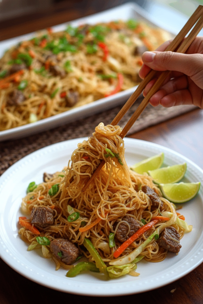 Filipino Pancit With Beef: Recipe, Culture, and Cooking Tips