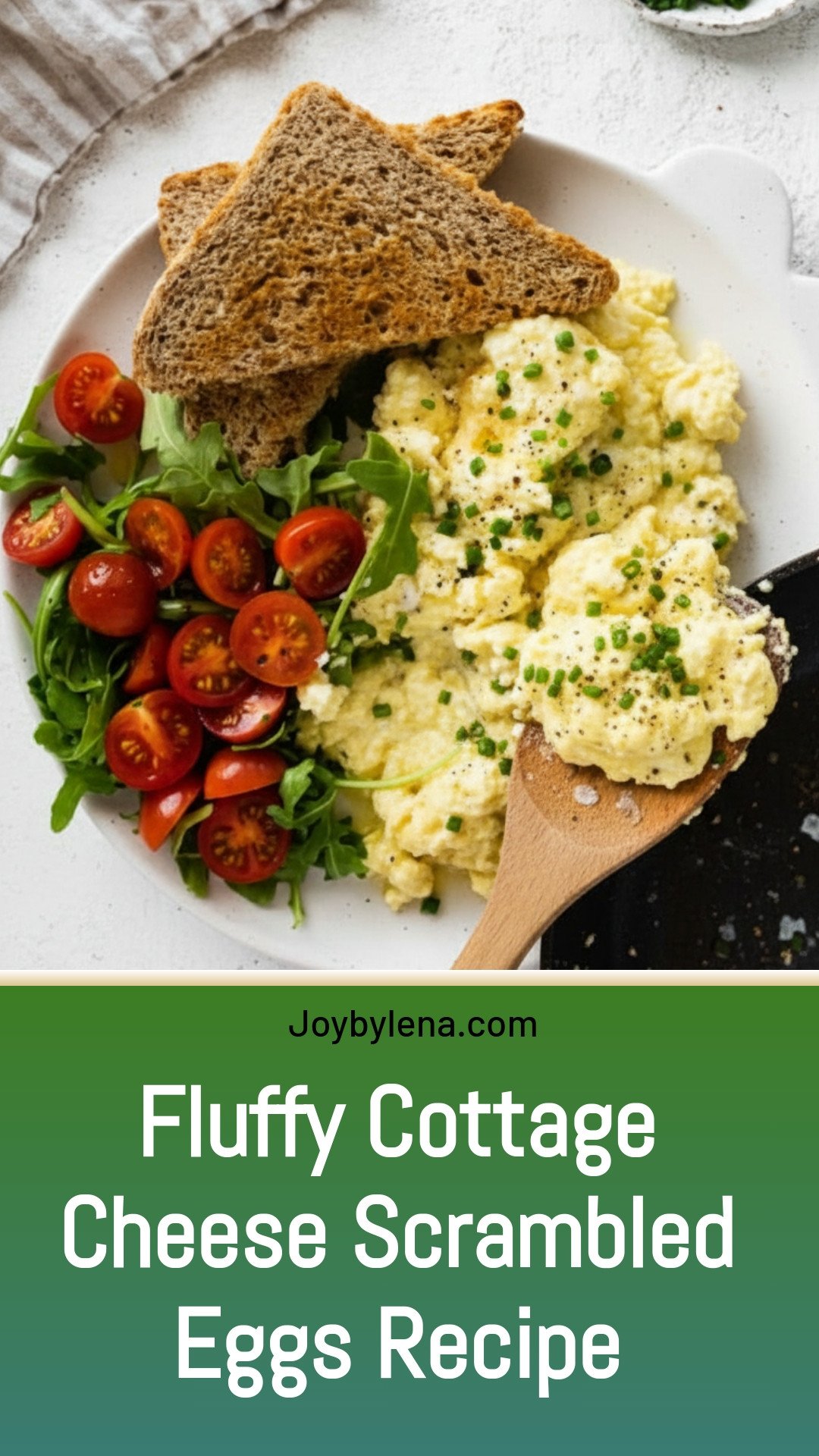 Cottage Cheese Scrambled Eggs