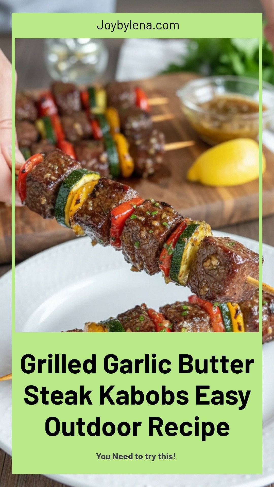 Flavorful Grilled Garlic Butter Steak Kabobs Easy Outdoor Dining Recipe