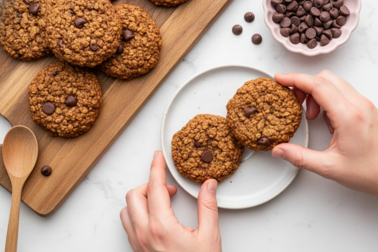 Healthy Lactation Cookies for Breastfeeding Moms