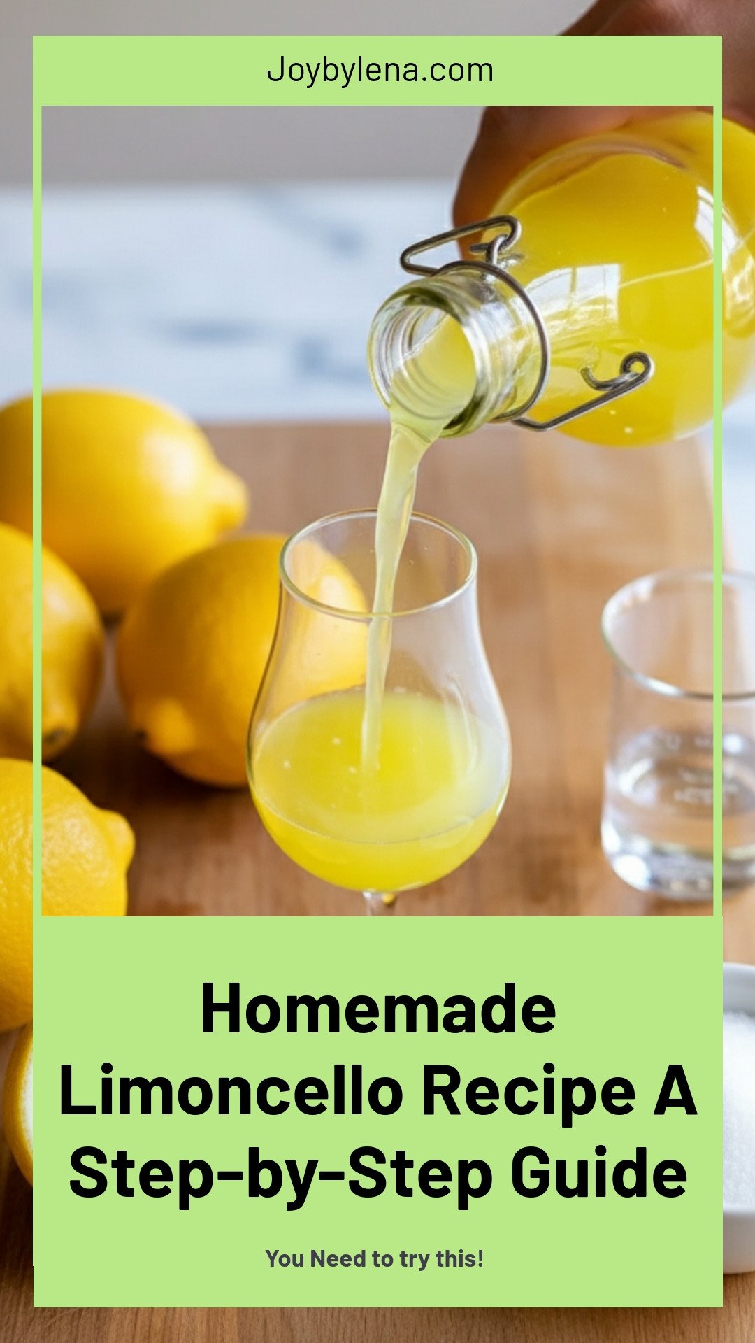 How To Make Limoncello