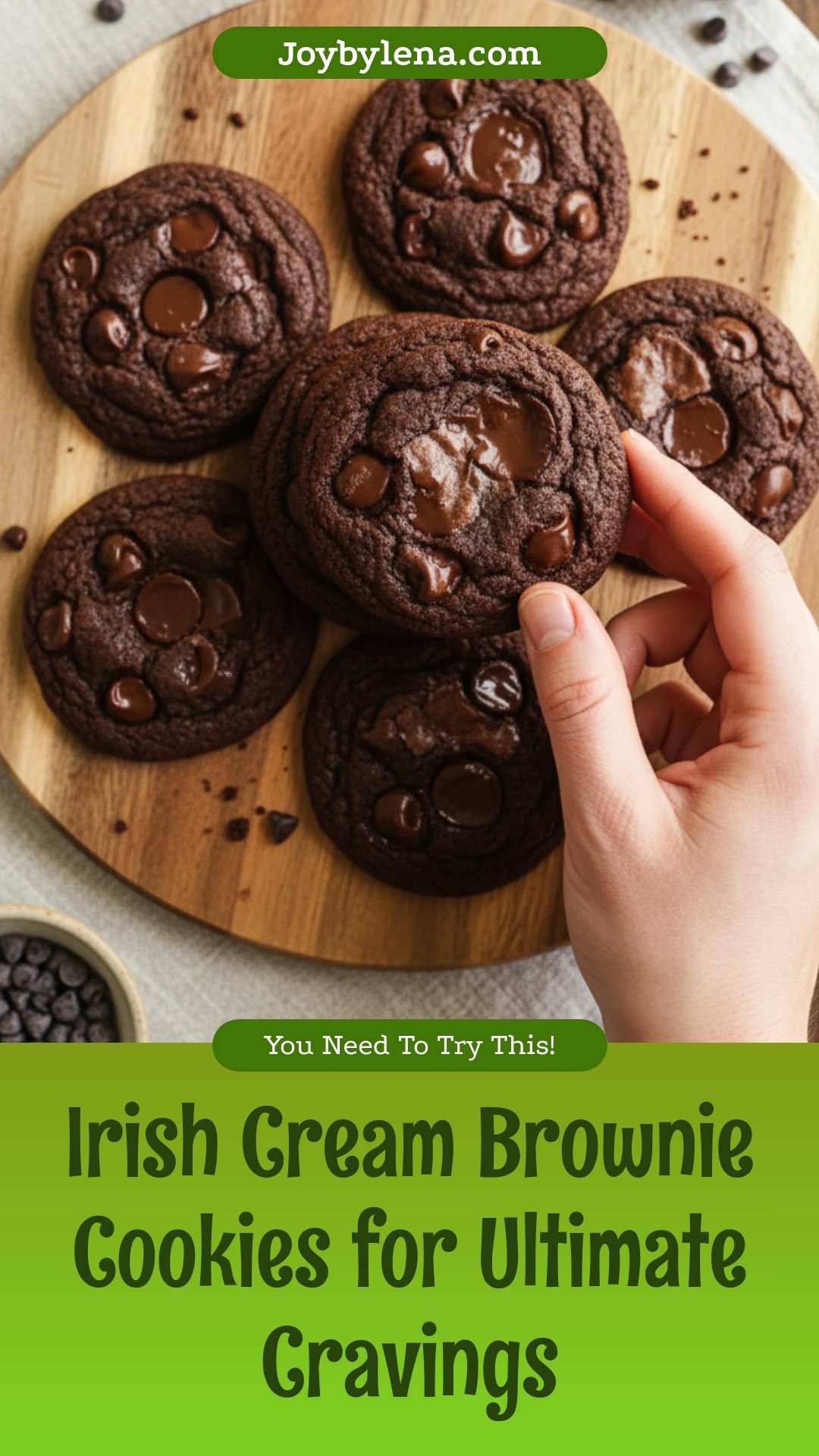 Irresistible Irish Cream Brownie Cookies to Satisfy Cravings