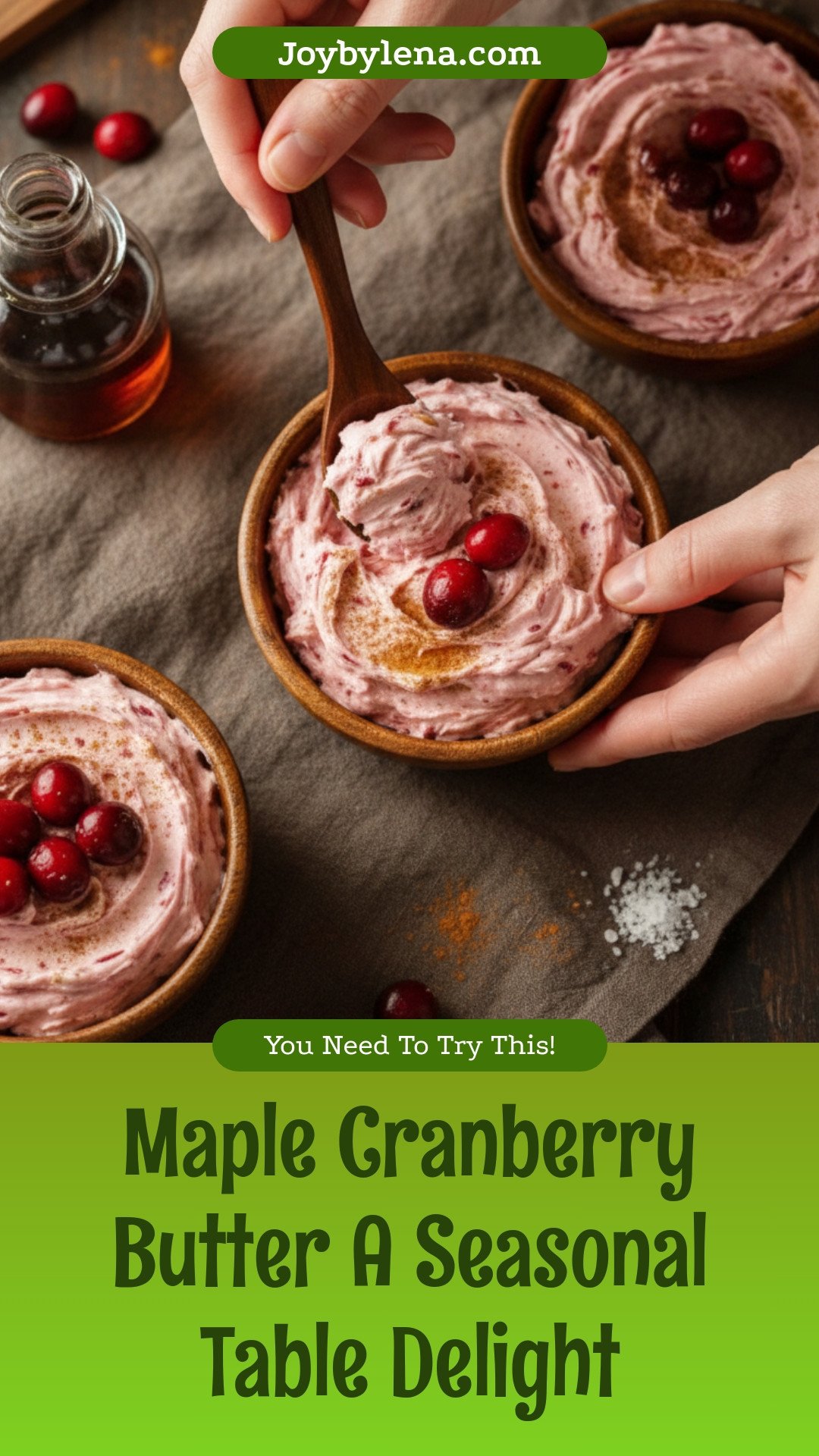 Maple Cranberry Butter: A Seasonal Delight for Any Table
