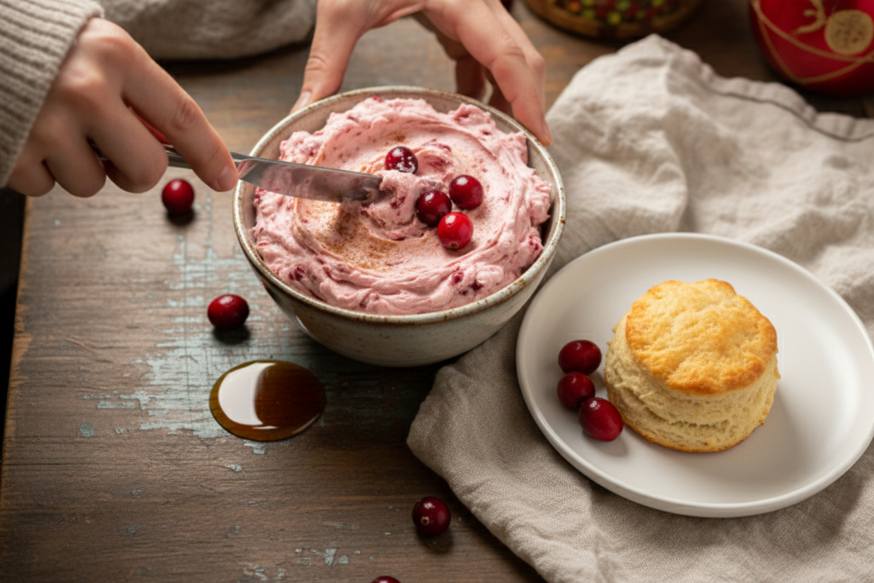 Maple Cranberry Butter A Seasonal Table Delight