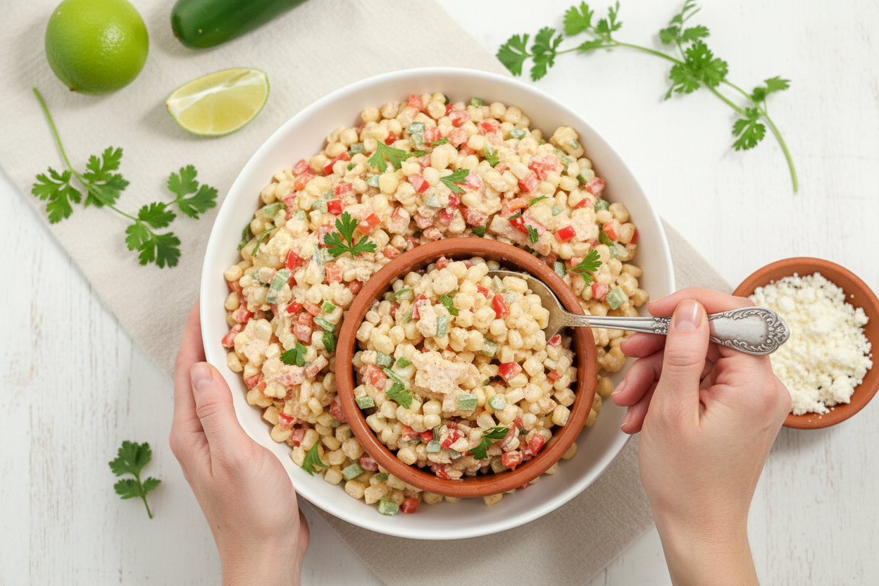 Mexican Street Corn Salsa Recipe