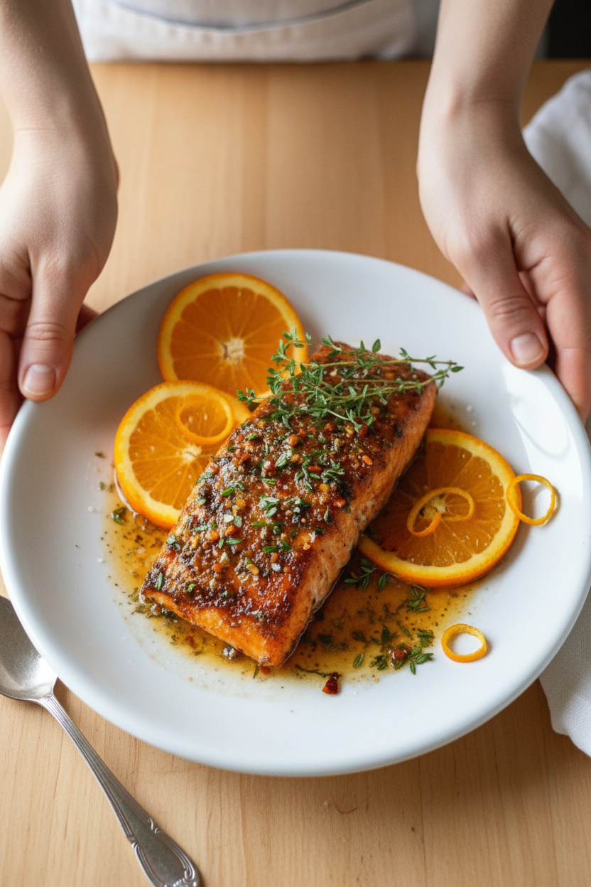 Pan Fried Orange Salmon Recipe: Healthy & Delicious Dish