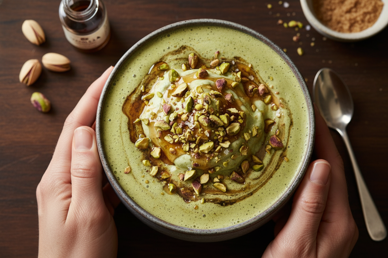 Pistachio Milk Latte Coffee Recipe and Tips