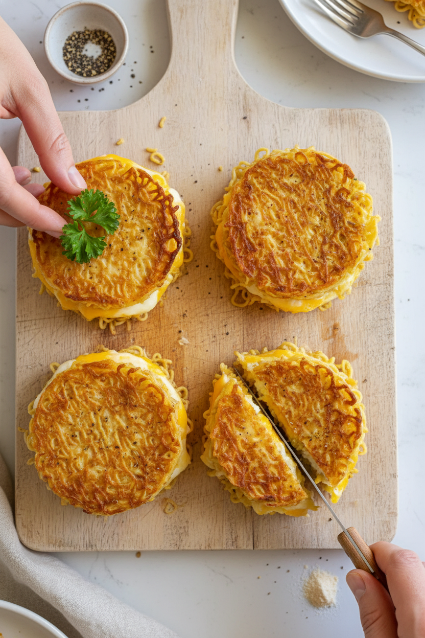 Ramen Grilled Cheese