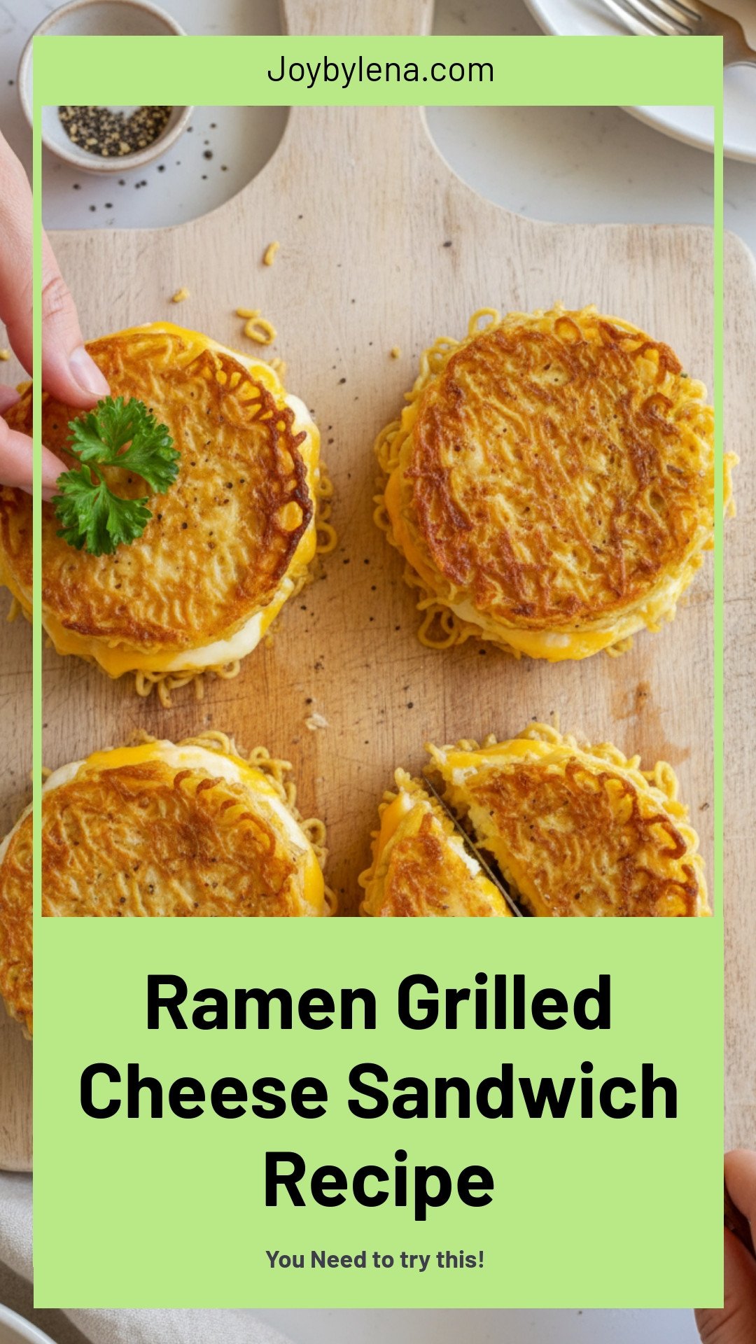 Ramen Grilled Cheese