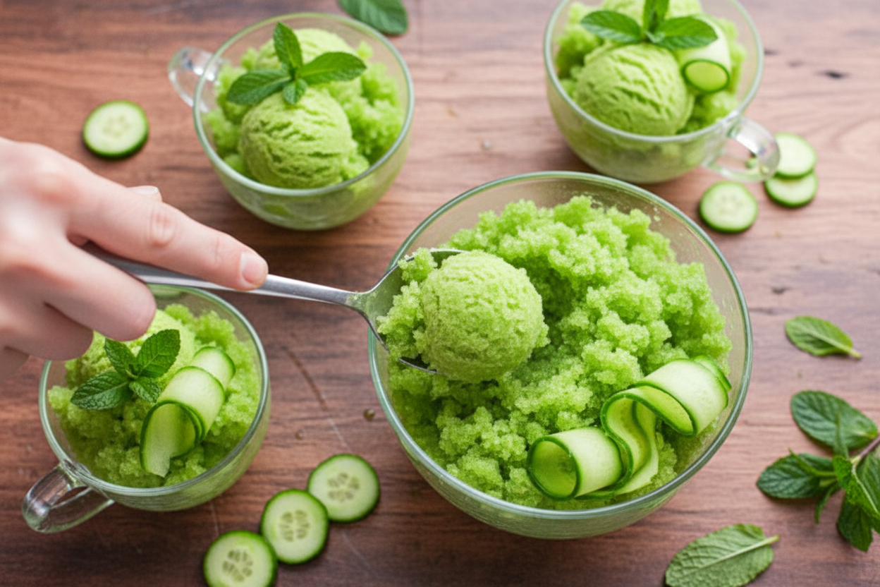 Refreshing Cucumber Granita Recipe Guide