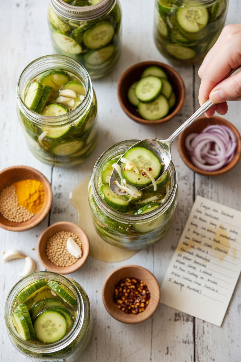 Authentic Amish Refrigerator Pickles: A Simple Guide
