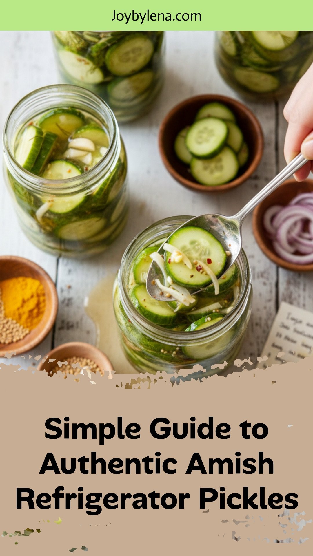 Authentic Amish Refrigerator Pickles: A Simple Guide