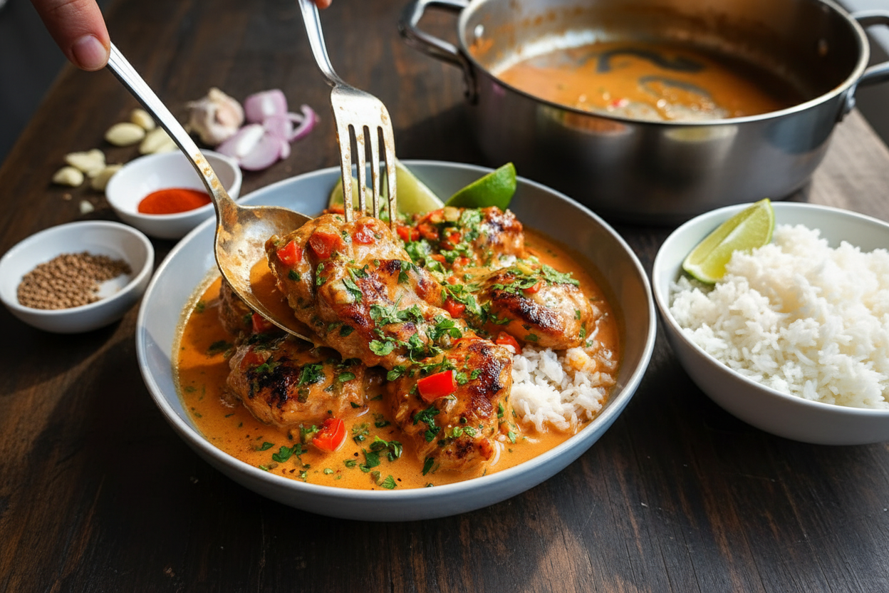 Spicy Brazilian Coconut Chicken Recipe