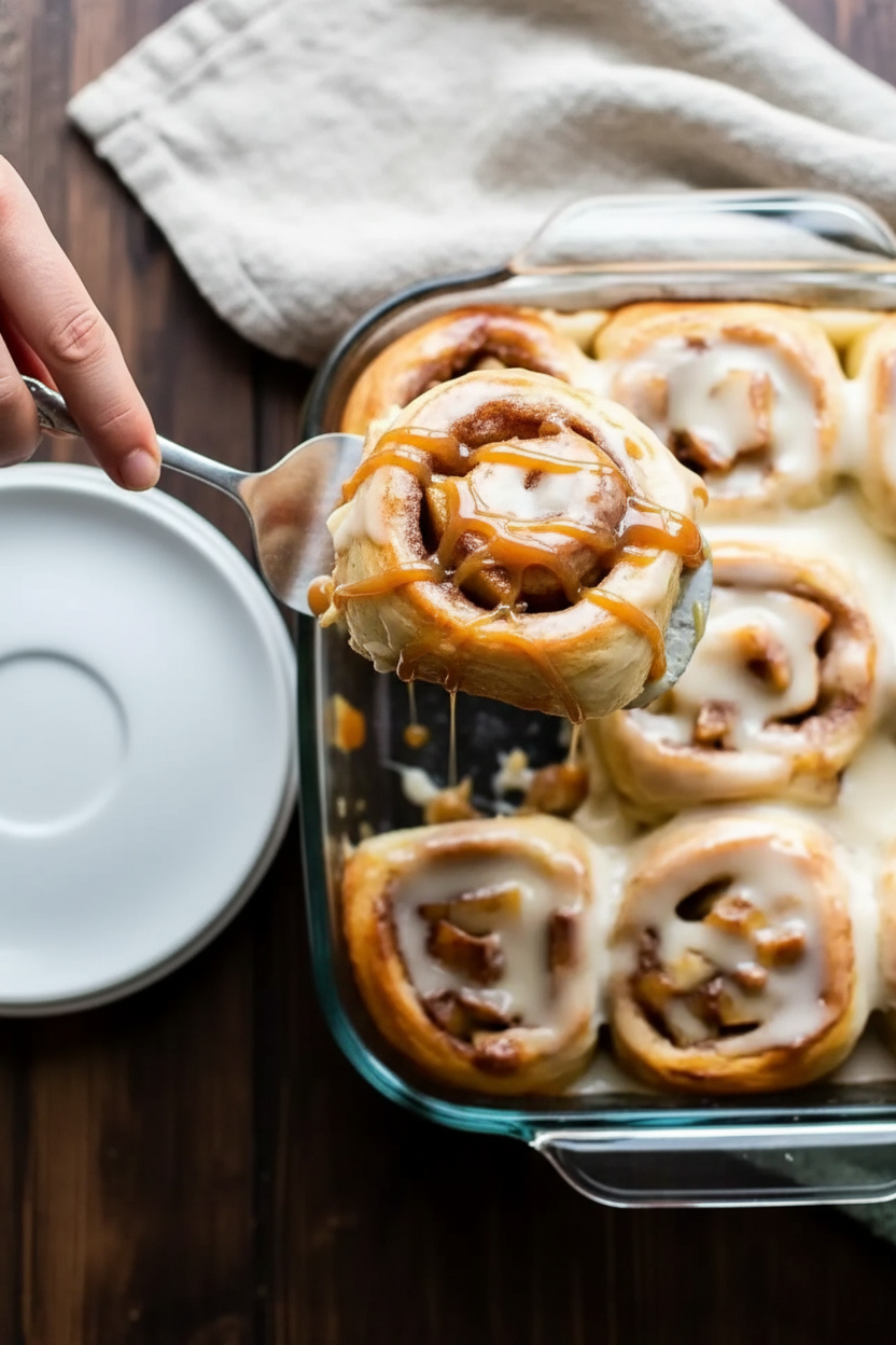 Sweet Apple Cinnamon Rolls