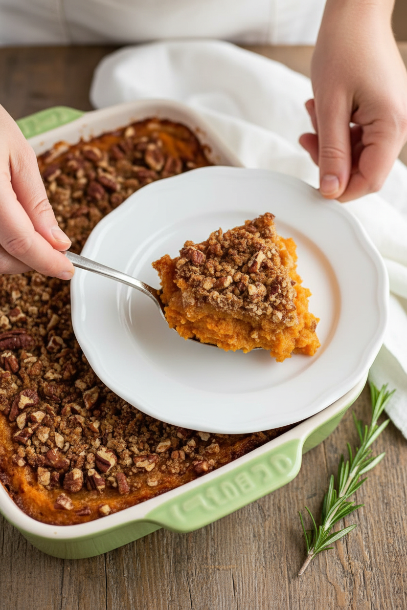 Best Sweet Potato Souffle Casserole