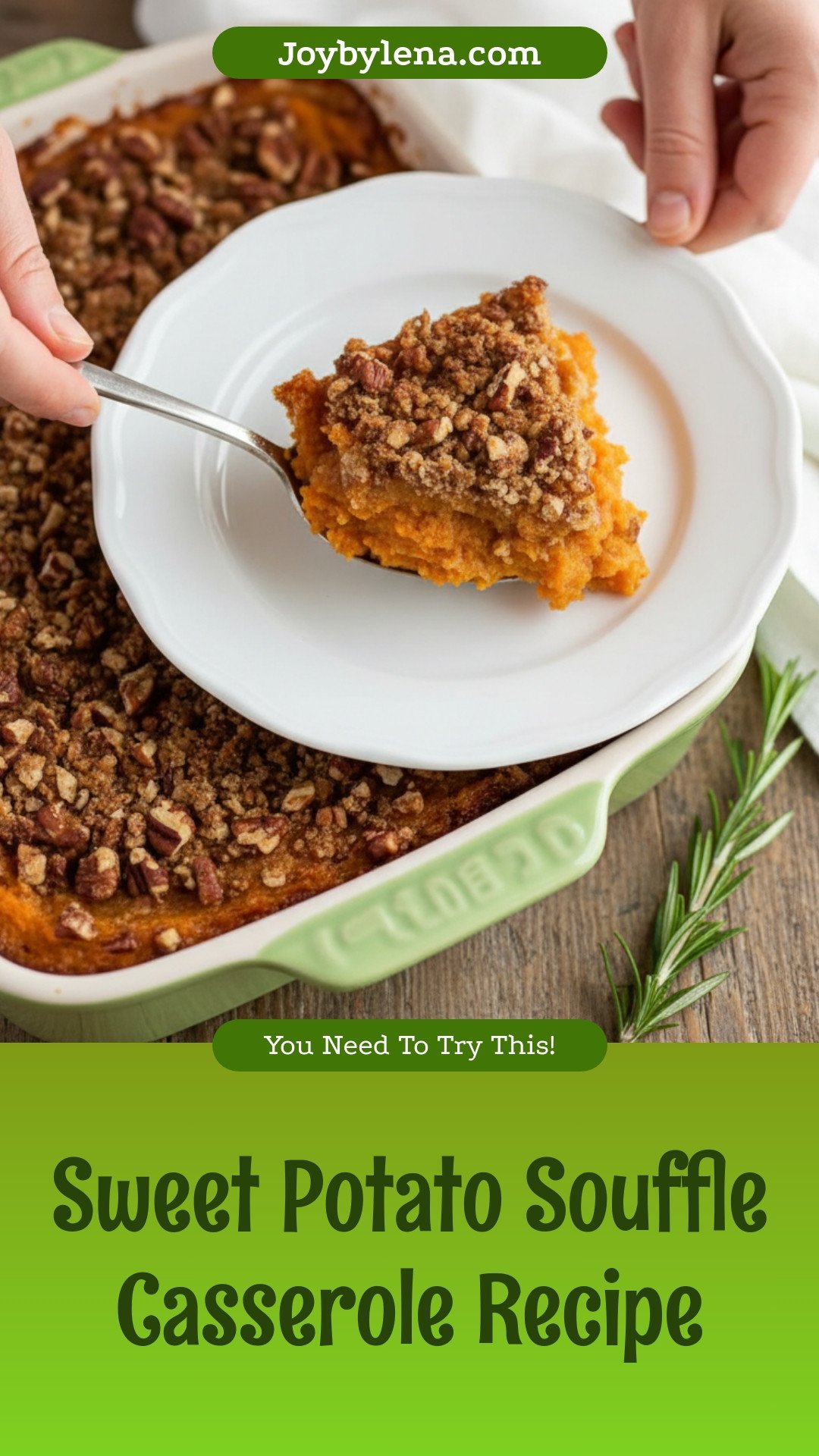 Best Sweet Potato Souffle Casserole