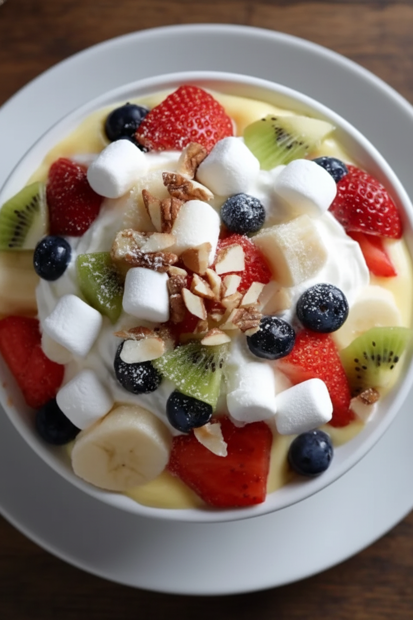 Vanilla Pudding Fruit Salad