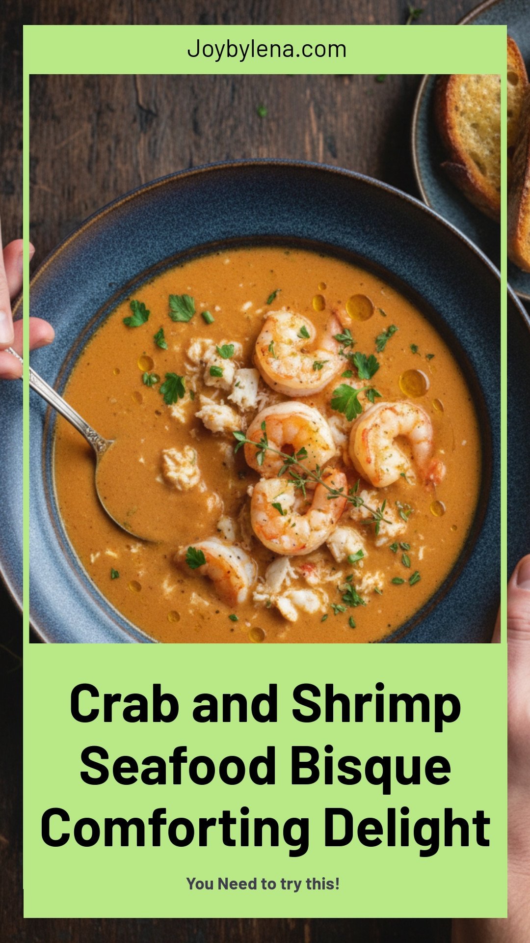Crab and Shrimp Seafood Bisque: A Comforting Delight